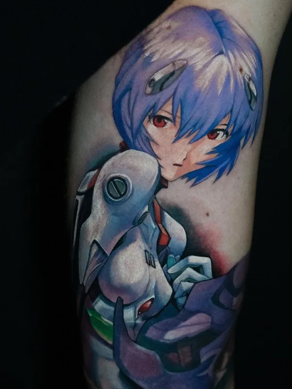 color anime татуировка на upper arm #40937 | Тату мастер Zhimpa Moreno