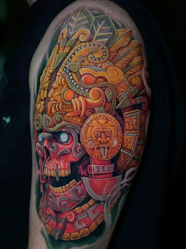 color illustrative татуировка на upper arm #40936 | Тату мастер Zhimpa Moreno