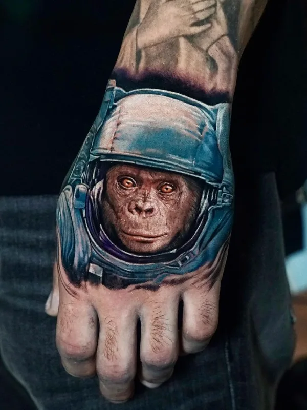 color realism татуировка на back of hand #40931 | Тату мастер Zhimpa Moreno
