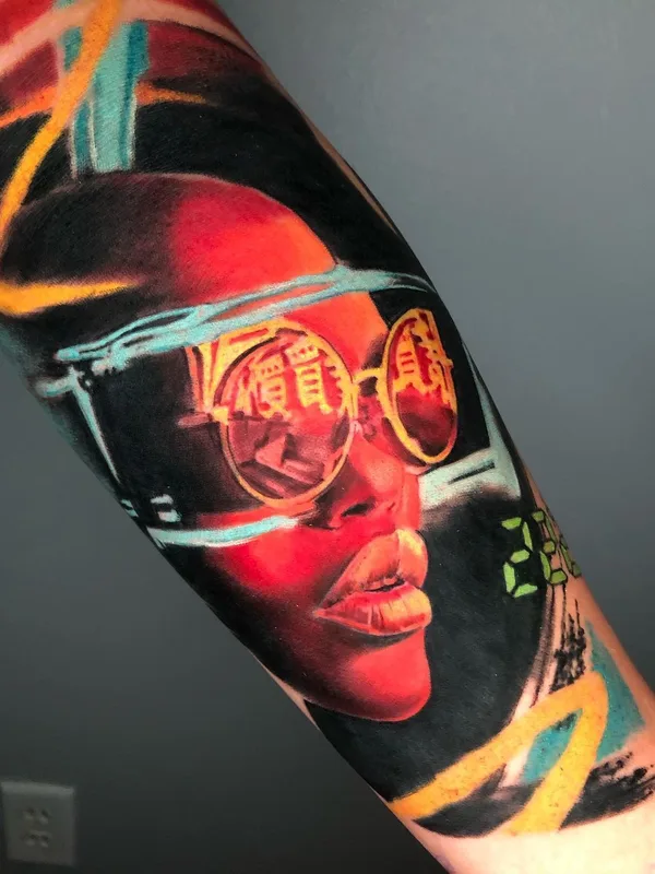 female color realism татуировка на forearm #40945 | Тату мастер Lalo Yunda