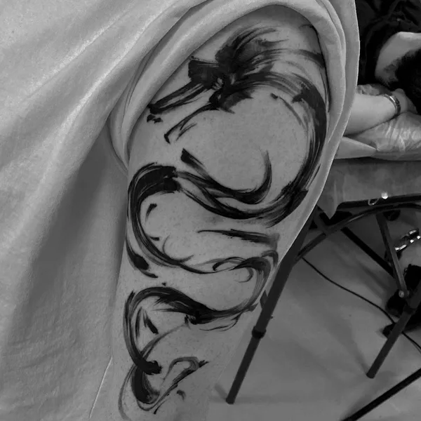 Реализм tattoo by Евгений Борщ