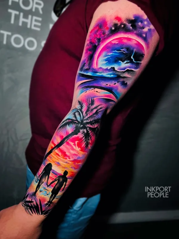 color realism 타투 부위 full sleeve #71757 | 타투이스트 John D’Addario INKPORT PEOPLE