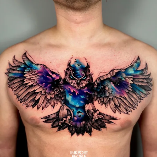 Abstract tattoo by John D’Addario INKPORT PEOPLE in Miami