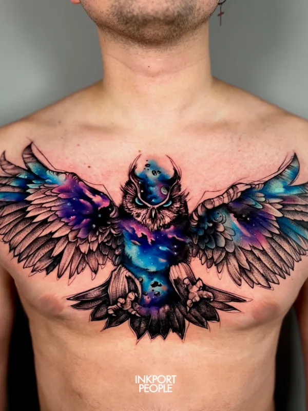 male color sketch 타투 부위 chest #71759 | 타투이스트 John D’Addario INKPORT PEOPLE