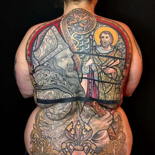 Old School tattoo by Mikael de Poissy