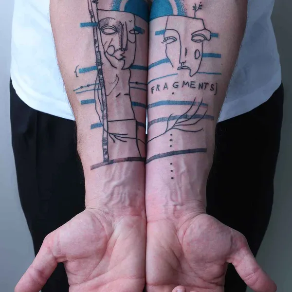 Author's Style tattoo by Maison Métamose in Paris