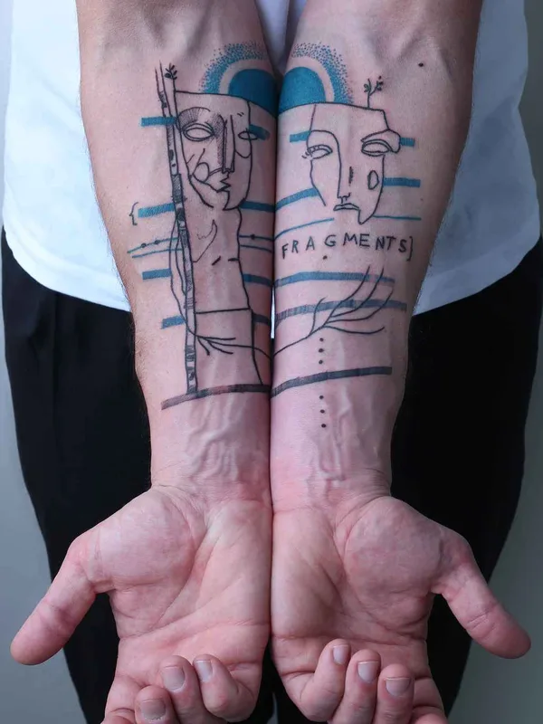 Author's Style tattoo by Maison Métamose in Paris