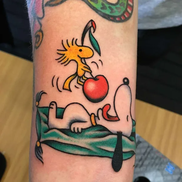 Old School tattoo by Britney Goodman