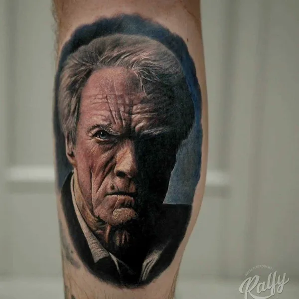 Portrait tattoo by Rafał Dąbrowski - Ralfy