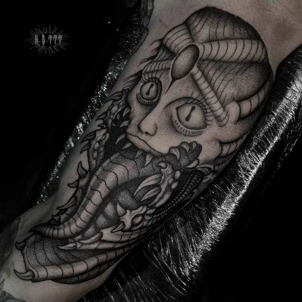 Author's Style tattoo by Клим Шахнин in Saint Petersburg