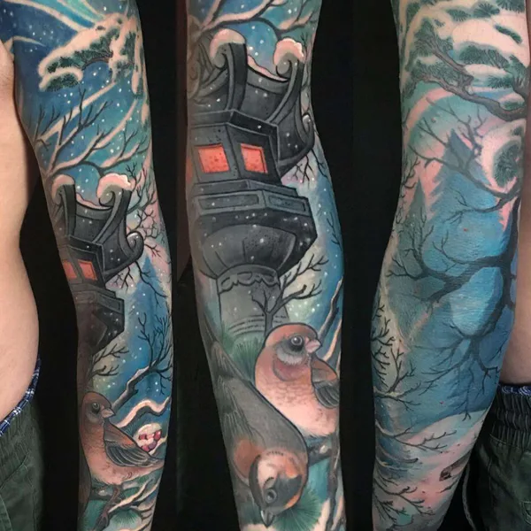 Traditional tattoo by Jee Sayalero
