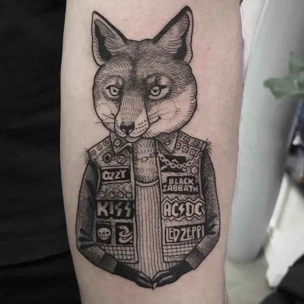 Дотворк tattoo by Susanne Suflanda Konig in Hamburg