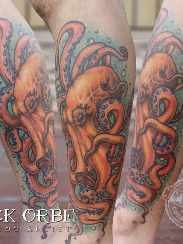 color illustrative tattoo on forearm #58681 | Tattoo Artist Rick Orbe