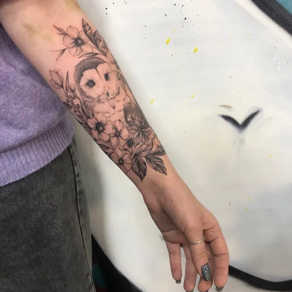Чёрная tattoo by КИРИЛЛ ШЕВЧЕНКО in Ростов-на-Дону