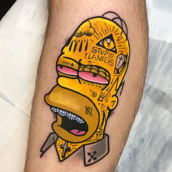 Neo Traditional tattoo by Josep Canti in Barcelona