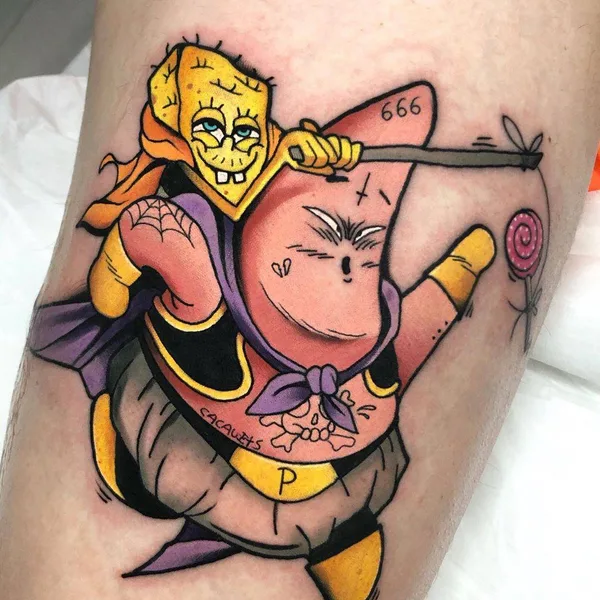 Neo Traditional tattoo by Josep Canti in Barcelona