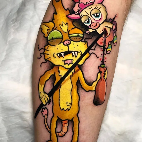 Neo Traditional tattoo by Josep Canti in Barcelona