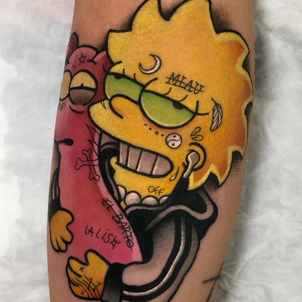 Neo Traditional tattoo by Josep Canti in Barcelona