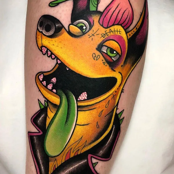 Neo Traditional tattoo by Josep Canti in Barcelona