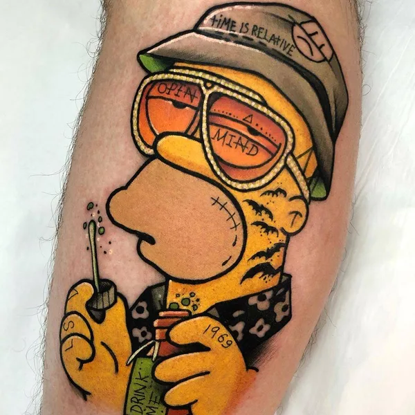 Neo Traditional tattoo by Josep Canti in Barcelona
