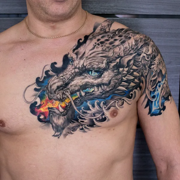 Realism tattoo by Alexander Suvorov