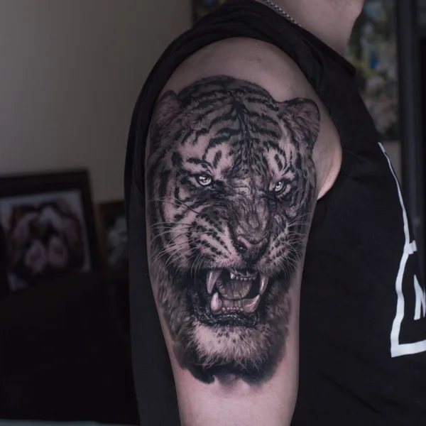 Realism tattoo by Alexander Suvorov