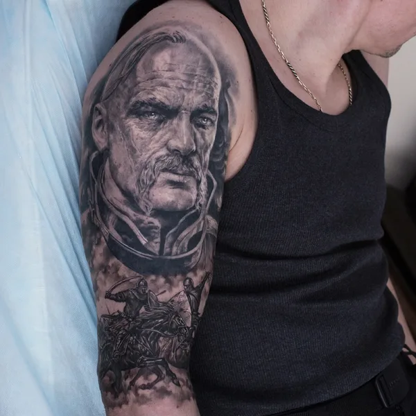 Realism tattoo by Alexander Suvorov