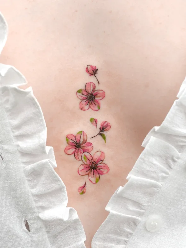 Акварель tattoo by Eden in Seoul