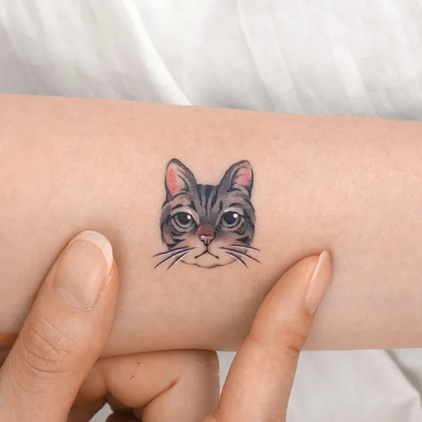 Watercolor tattoo by Eden in Seoul