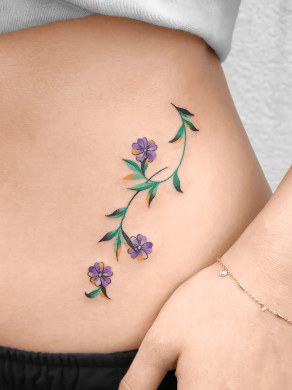 Акварель tattoo by Eden in Seoul