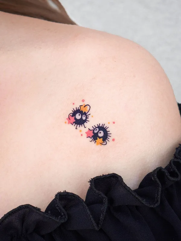 Акварель tattoo by Eden in Seoul