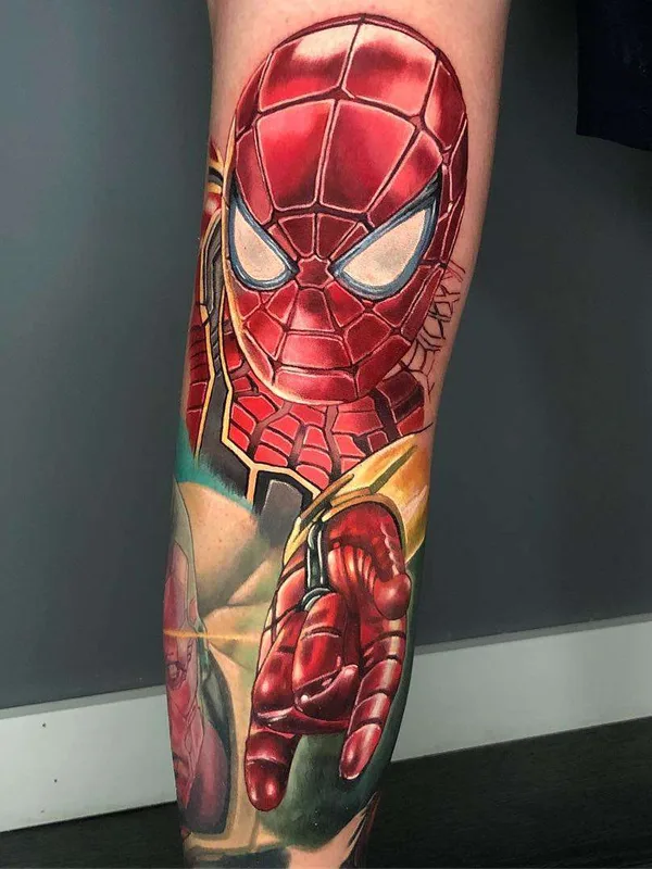color realism tatouage sur calf #22551 | Artiste tatoueur Alex Rattray