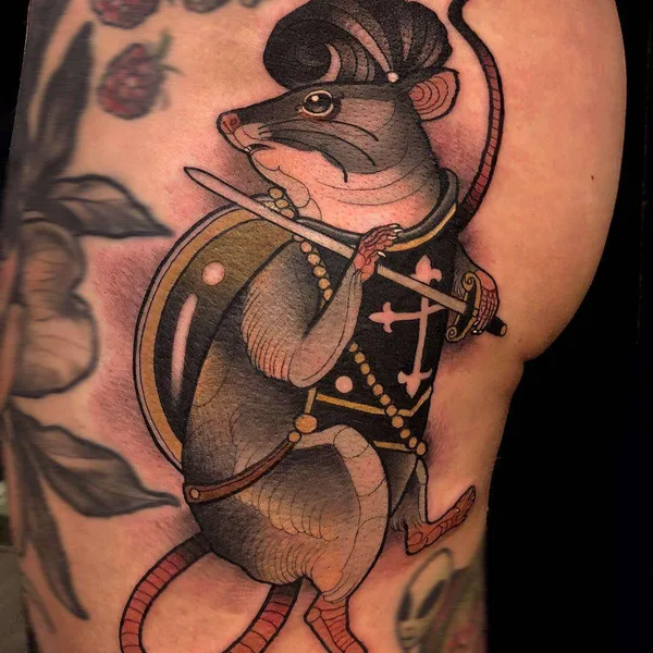Author's Style tattoo by Chris Green in Manchester