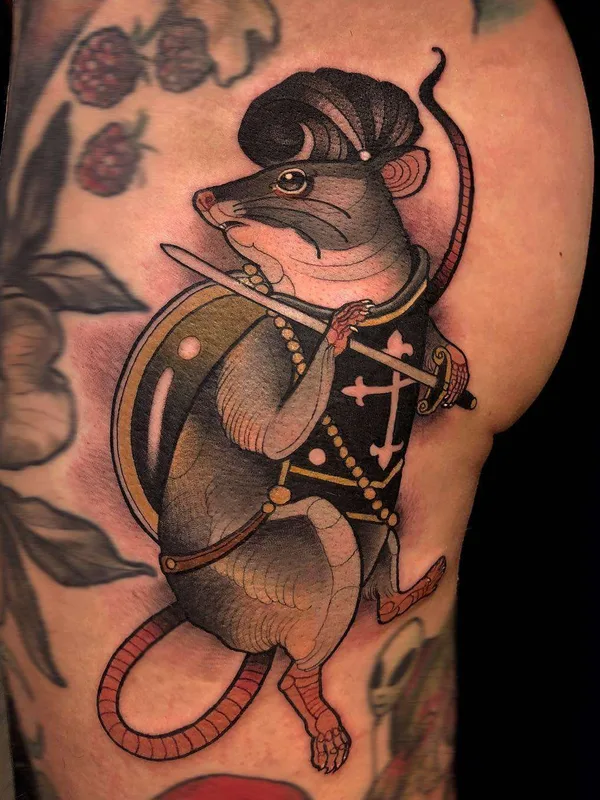 Author's Style tattoo by Chris Green in Manchester