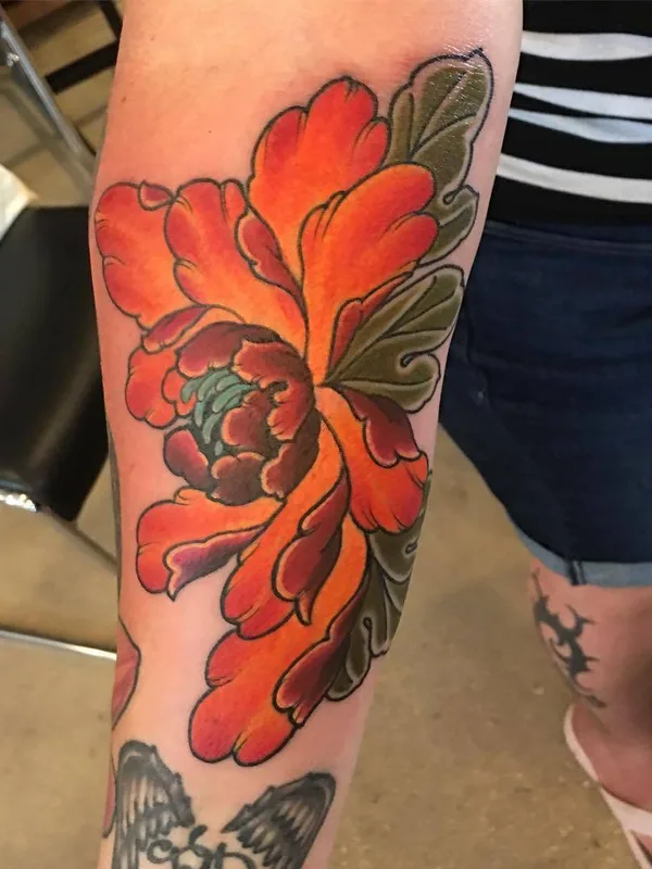 color japanese татуировка на forearm #22739 | Тату мастер Ami James