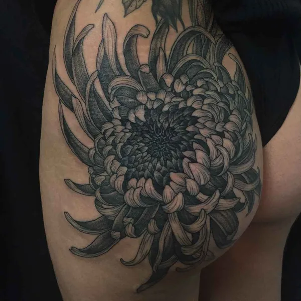 Traditional tattoo by Richard Warnock in Auckland