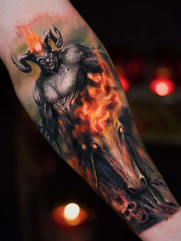 Author's Style tattoo by Yomico Moreno in New York City