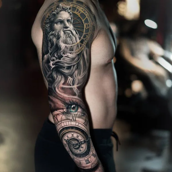 Author's Style tattoo by Darwin Enriquez in New York City