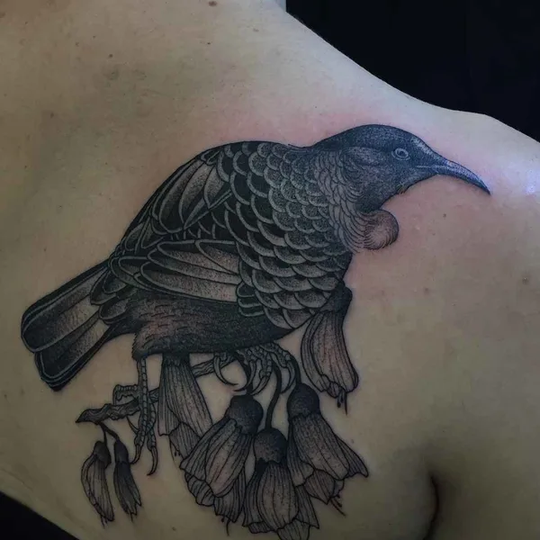 Traditional tattoo by Richard Warnock in Auckland