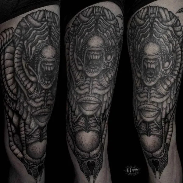 Author's Style tattoo by Клим Шахнин in Saint Petersburg