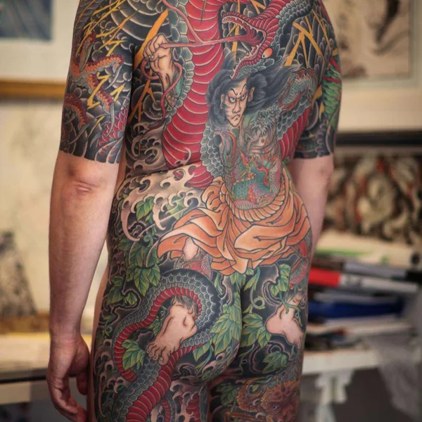 Традиционная tattoo by Johan Svahn in Malmö