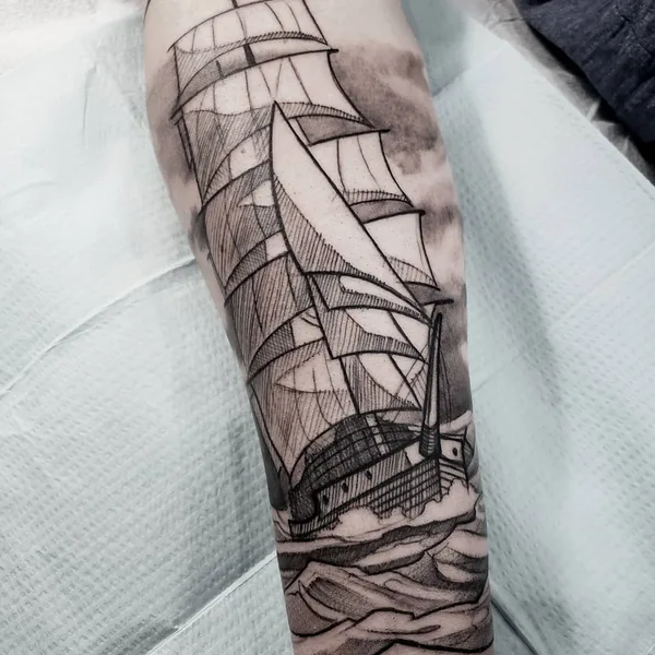 Author's Style tattoo by Mike Riina