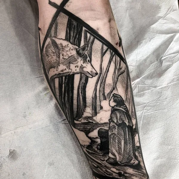 Author's Style tattoo by Mike Riina
