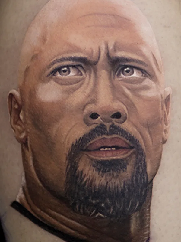 male color realism татуировка на upper arm #38524 | Тату мастер OĞUZ DOĞANAY