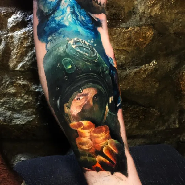 Реализм tattoo by Марковин Максим in Екатеринбург