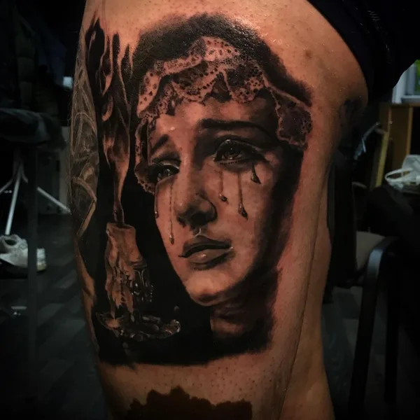 Реализм tattoo by Марковин Максим in Екатеринбург