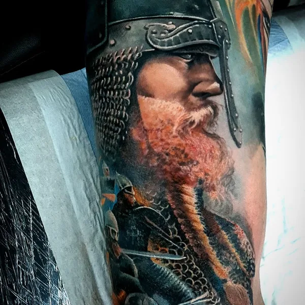 Realism tattoo by Олег Рублёв in Новосибирск