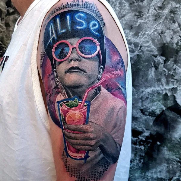 Realism tattoo by Олег Рублёв in Новосибирск