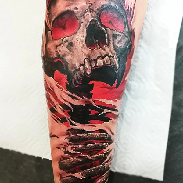 Реализм tattoo by Алексей Чайка in Екатеринбург