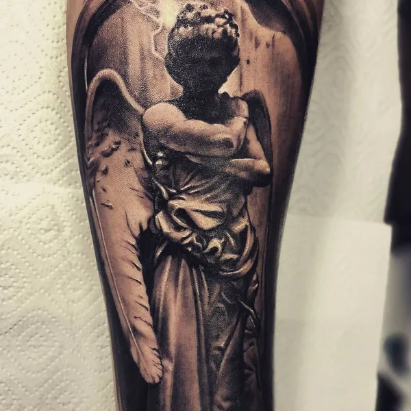 Реализм tattoo by Алексей Чайка in Екатеринбург